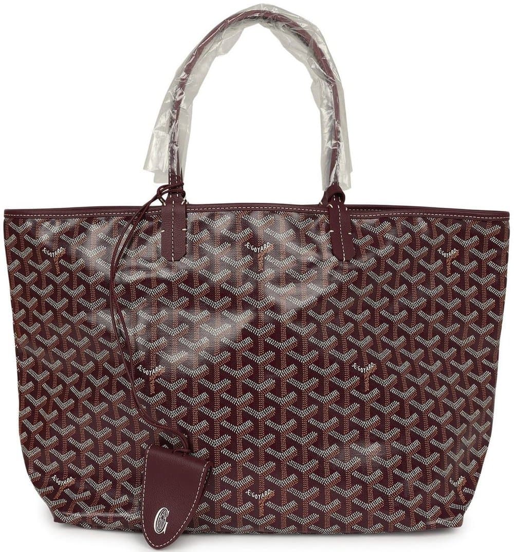 Goyard Saint Louis PM in Burgundy